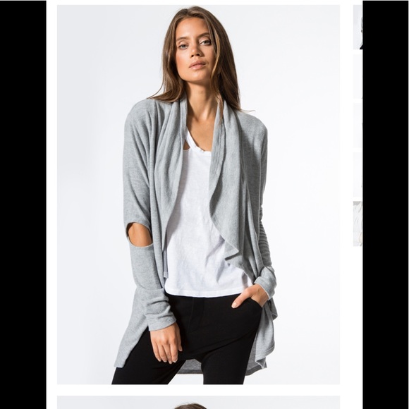 NWT Carbon38 LNA Open Elbow Cardigan in Ivory XS - Picture 1 of 7